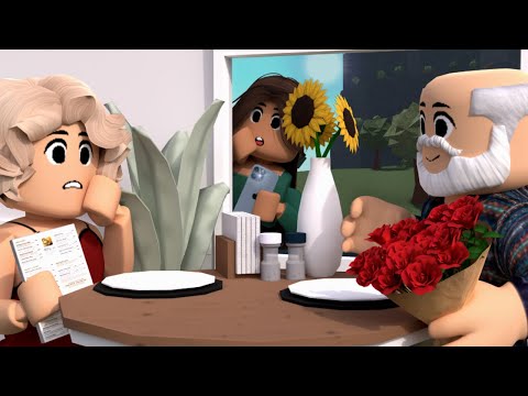 Granny goes on DATE with STALKER! **HOMELESS!!** | Bloxburg Family Roleplay w/voices