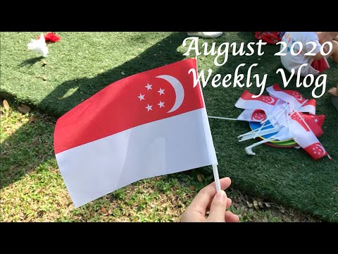 [ Weekly Vlog ] Singapore 55th National Day Celebration 2020