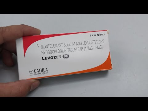 levozet m tablet // montelukast and levocetirize tablets use in hindi