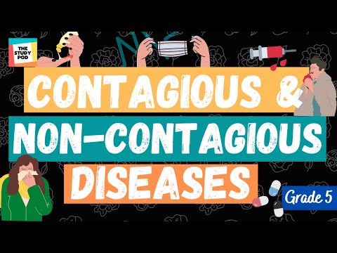 CONTAGIOUS & NON-CONTAGIOUS DISEASES | COVID-19 | SCIENCE | GRADE 5 | The Study Pod