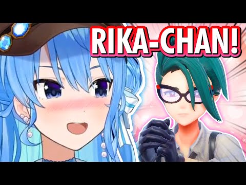 Suisei SIMPING so Hard on Elite Four Rika 【Hololive】