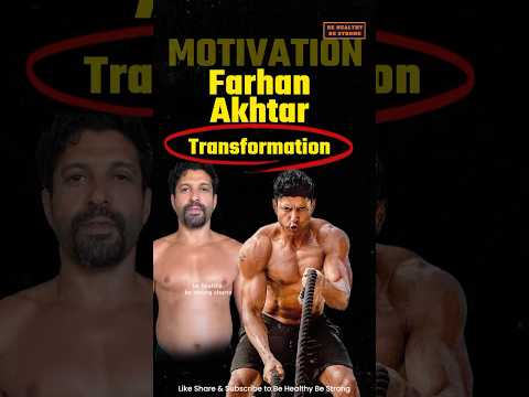 Farhan Akhtar’s INCREDIBLE Transformation for film Toofan #shorts #ytshorts #farhanakhtar