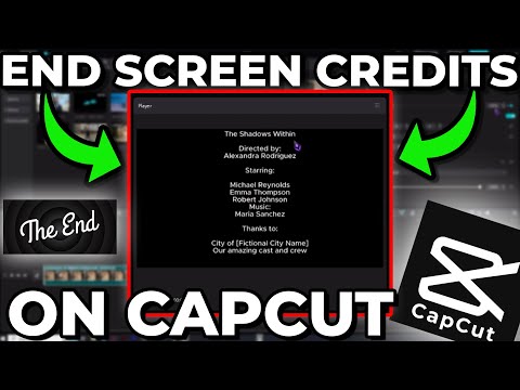 How To Make Rolling End Screens On CapCut PC (Step By Step)