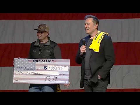 Elon Musk 1 million petition speech in Pittsburgh, Pennsylvania Oct.21.2024 | 马斯克10月21日在宾夕法尼亚州匹兹堡的演讲