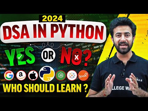 DSA in Python | Should you learn in 2024?