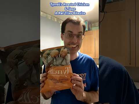 Tyrrell's Roasted Chicken & Sage Taste Test #shorts #shortvideo #food