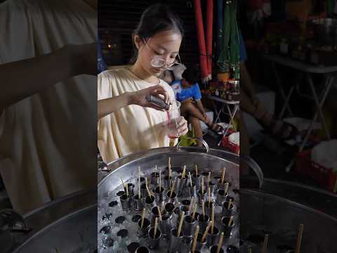 Thai street ice cream made in just 1 minute / Thai street food