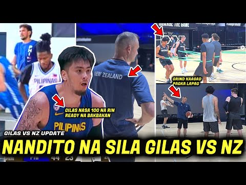 Nandito na sila Gilas VS New Zealand Kai Sotto Junemar Justin Brownlee Solid 3 4 at 5 Homecourt Adv.