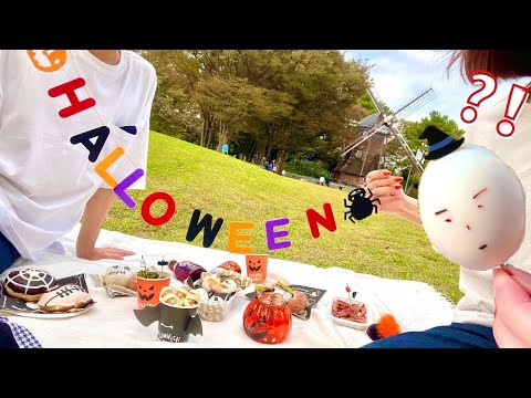 Cute Halloween picnic | Make lunch box of monsters!