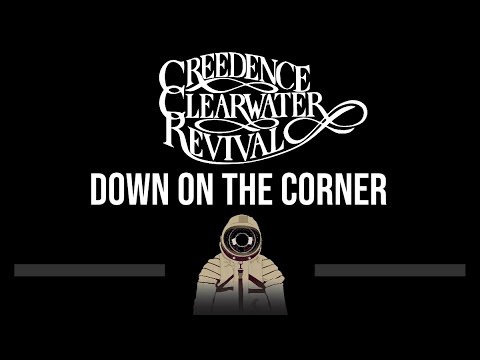 Creedence Clearwater Revival • Down On The Corner (CC) (Upgraded Video) 🎤 [Karaoke] [Instrumental]