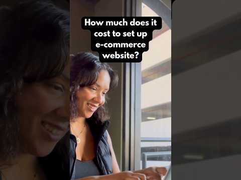 How much does it cost to setup an ecommerce website?  #onlinebusiness