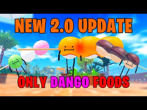 SECRET STAYCATION | ONLY DANGO FOODS in NEW 2.0 UPDATE!