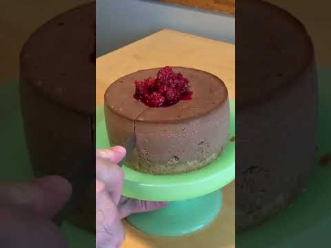 Instant pot keto chocolate cheesecake #Shorts ￼