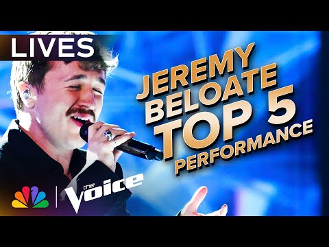 Jeremy Beloate Performs "Dancing On My Own" By Calum Scott | The Voice Finale | NBC