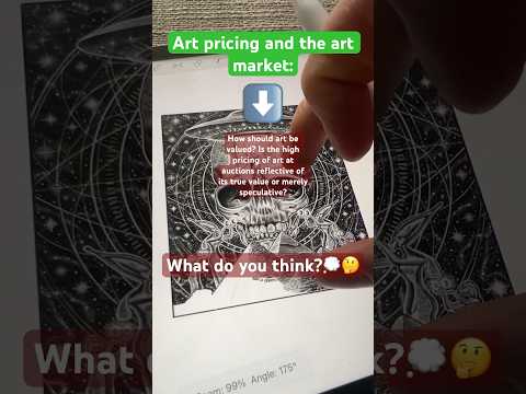 Art pricing and the art market: #artwork #procreate #digitalart #artistonyoutube #drawing #artist