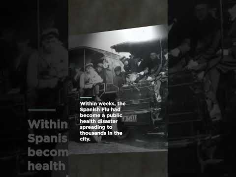 How the flu pandemic of 1918 spread like wildfire | Smithsonian Channel #Shorts