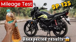 Honda SP 125 Mileage Test 2025 | Unexpected Results 😱 | Harryvermaa