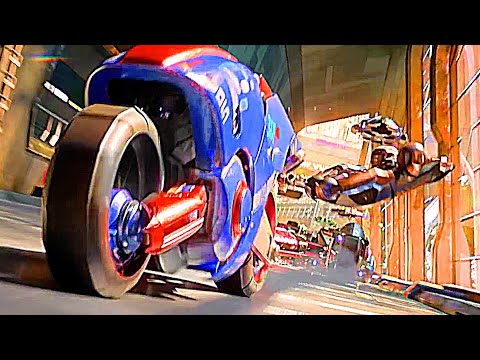 La Carrera Iacon 5000 de los Transformers | Transformers Uno | Clip en Español