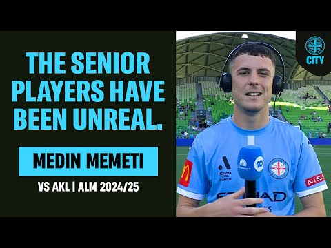 “IT WAS A TOUGH GAME” | 🎥 10 FOOTBALL | Medin Memeti | City 2-2 Auckland | 15/12/24