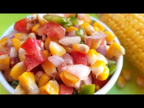 Sweet Corn Salad |  Healthy & Tasty Corn Salad | Salad Recipes