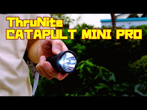 「ちっさいのにバチクソに明るいライト」ThruNite CATAPULT MINI PROの紹介！！