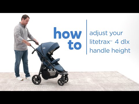 How To Adjust Your Joie Litetrax™ 4 dlx Handle Height