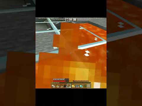 How to find diamonds 💎 in lava minecraft tik tok hack 😱 || #viral #shorts #minecraft