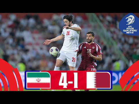 Qatar squander early lead | IR Iran - Qatar | Highlights #AsianQualifiers - Road To 26