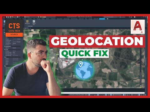 AutoCAD Geolocation - How to create quickly your site location plan