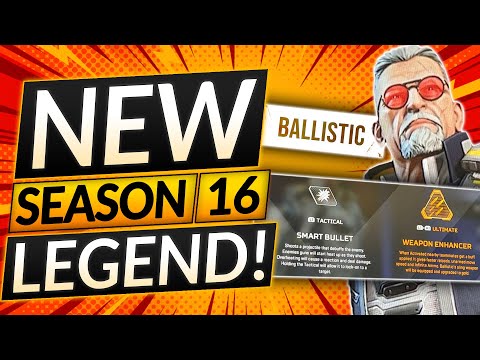 NEW SEASON 16 LEGEND BALLISTIC IS HERE - EVERY ABILITY LEAKED - Apex Legends Guide