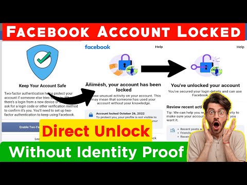 Facebook Keep Your Account Safe 2022 | How To Unlock Facebook Account Without Identity Proof 2022 |