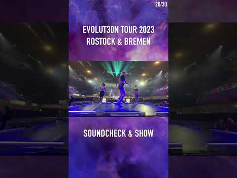 DJ BoBo - EVOLUT30N TOUR 2023 - ROSTOCK & BREMEN - SOUNDCHECK & SHOW 20/30 #shorts