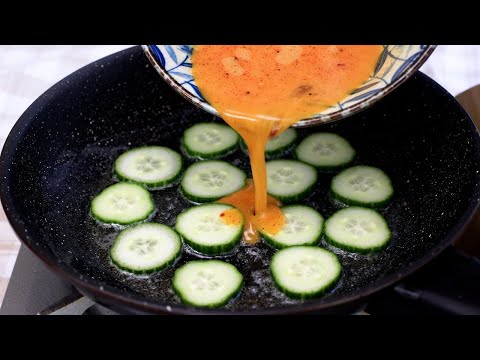 Wake Up To Something Delicious! This Super Easy Cucumber Egg Recipe Is Perfect For Breakfast.