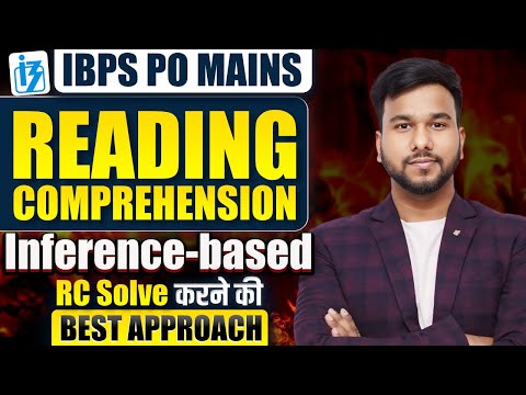 IBPS PO Mains 2024 English | MAINS LEVEL READING COMPREHENSION APPROACH | English by Varun Chitra