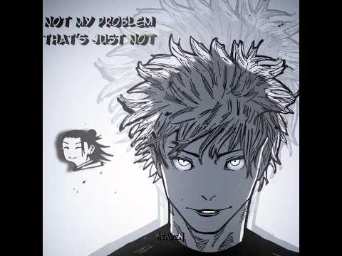 Whine in Brazil x Not my problem「GETO x GOJO - JUJUTSU KAISEN - ANIME/MANGA EDIT #jjkmangaedit