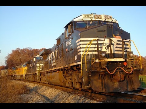 Trains For Children: An Hour of Big Freight Trains!