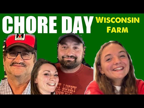 Chore Day on the Wisconsin Family Farm