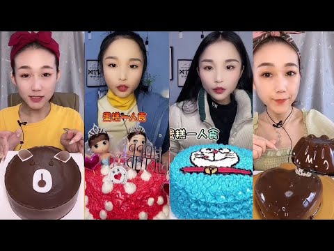 CHINESE DESSERT | ASMR Cream Cake Special | MUKBANG | 먹방