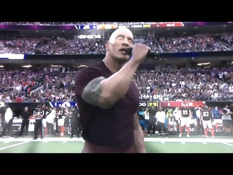 The Rock Raps "Face Off" at the SuperBowl (Fan Made)