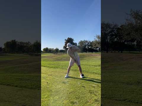 Hit the driver farther by using shoulder tilt to swing more up! #golftechnique #simplegolftips #golf