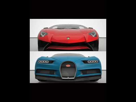 Lamborghini Aventador SV vs Bugatti Chiron 💨 #lamborghini #bugatti #youtubeshorts