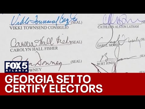 Georgia's certified electors cast ballots | FOX 5 News