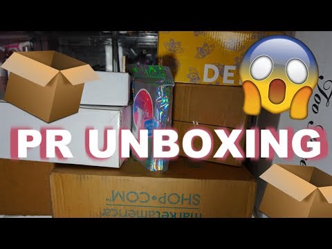 Pr Unboxing Haul Ft Becca, Persona Cosmetics, Benefit & More!!!