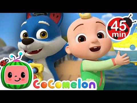 JJ's Animal Submarine Song + More CoComelon JJ's Animal Time Kids Songs | Animal Songs for Kids