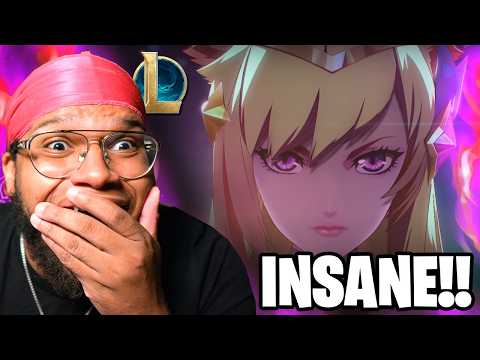 Arcane Fan Watches ALL League of Legends SKIN LINE TRAILERS FOR THE FIRST TIME!