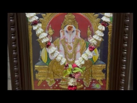 **விநாயகருக்கு உகந்த வெள்ளை எறுக்கம் பூ மாலை **How to string Erukkam poo malai for lord Vinayagar **