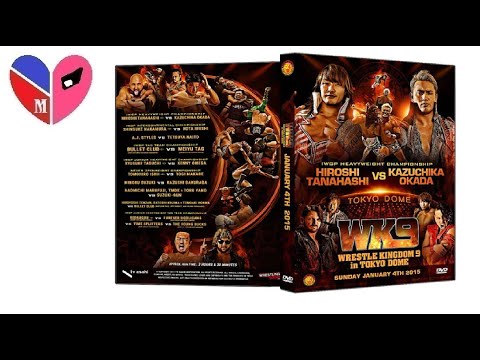 NJPW Wrestle Kingdom 9 DVD Unboxing