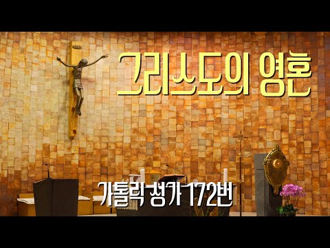 [가톨릭 성가 172번] 그리스도의 영혼 / 칸디도 보칼레 / 성체 / Catholic Hymn / SATB 앙상블