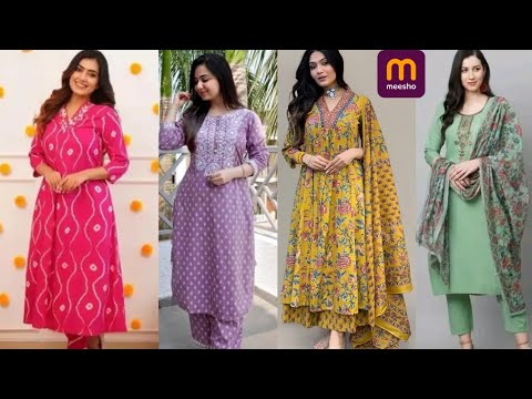 Meesho affordable kurta sets haul/festive special//sankranthi #meesho#kurtiset