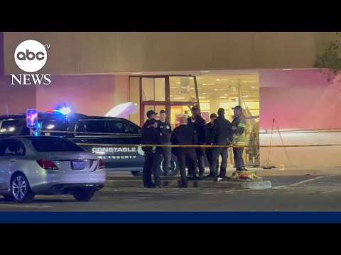 Multiple injured after driver in police chase crashes into Texas mall